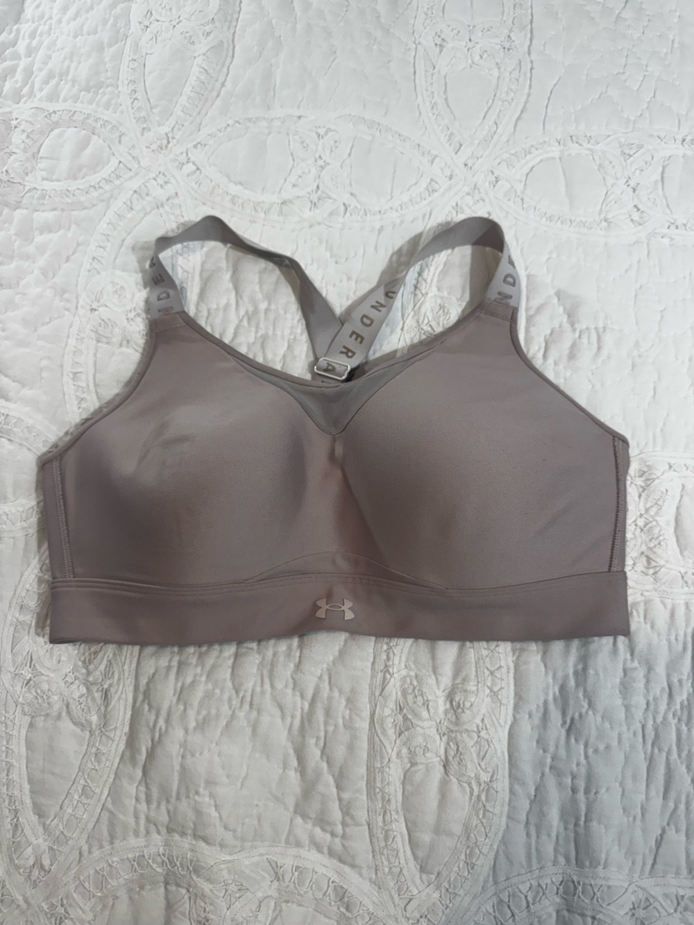 Light Pink Large Under Armour Women's Sport Bra